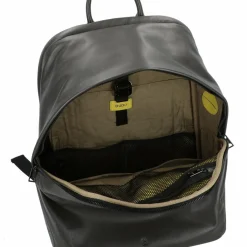 Discount DuDu New York Daypack Leder 41 cm Laptopfach anthracite