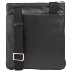 DuDu Umhängetaschen<Panay Umhängetasche Leder 24 cm schwarz