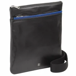 DuDu Umhängetaschen<Panay Umhängetasche Leder 24 cm schwarz