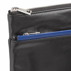 DuDu Umhängetaschen<Panay Umhängetasche Leder 24 cm schwarz