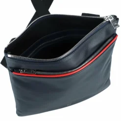 Best DuDu Panay Umhängetasche Leder 24 cm navy
