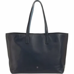 DuDu Pauline Shopper Tasche Leder 36 cm navy