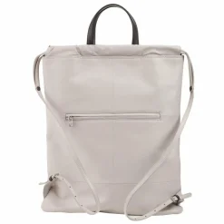 DuDu Lederrucksäcke|Daypacks<Rucksack Leder 42 cm pearl grey