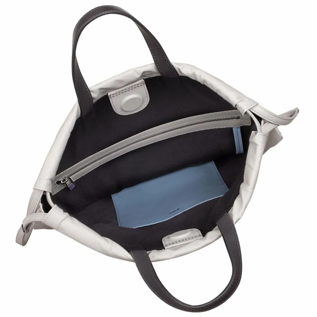 DuDu Lederrucksäcke|Daypacks<Rucksack Leder 42 cm pearl grey