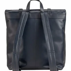 DuDu Lederrucksäcke|Daypacks<Rucksack Leder 36 cm navy