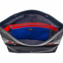 DuDu Lederrucksäcke|Daypacks<Rucksack Leder 36 cm navy