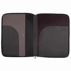 DuDu Mappen Aller Art<Schreibmappe Leder 33 cm anthracite mosaic