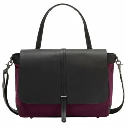 DuDu Schultertaschen|Henkeltaschen<Schultertasche Leder 37 cm pflaume