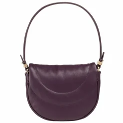 Outlet DuDu Schultertasche Leder 22 cm deep purple