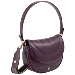 Outlet DuDu Schultertasche Leder 22 cm deep purple