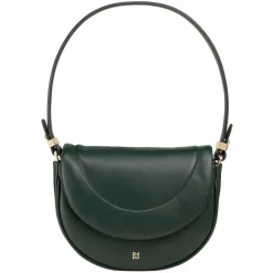 DuDu Schultertaschen<Schultertasche Leder 22 cm mangrove