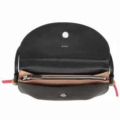 Outlet DuDu Skye Umhängetasche Leder 21 cm black rose