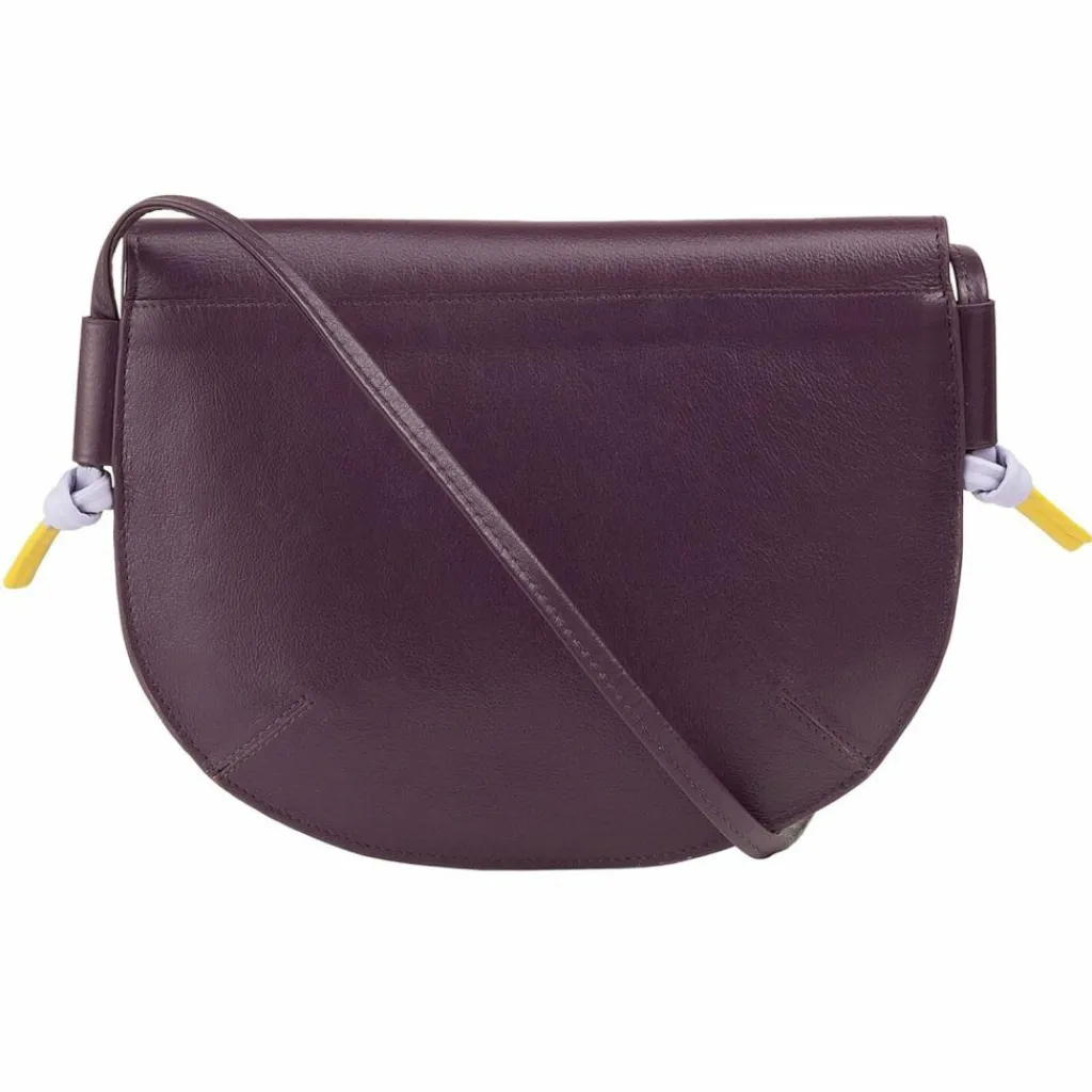 Outlet DuDu Skye Umhängetasche Leder 21 cm deep purple