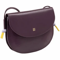 Outlet DuDu Skye Umhängetasche Leder 21 cm deep purple