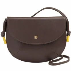 DuDu Skye Umhängetasche Leder 21 cm coffee brown