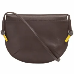 DuDu Skye Umhängetasche Leder 21 cm coffee brown