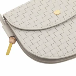 DuDu Umhängetaschen<Skye Umhängetasche Leder 21 cm pearl grey