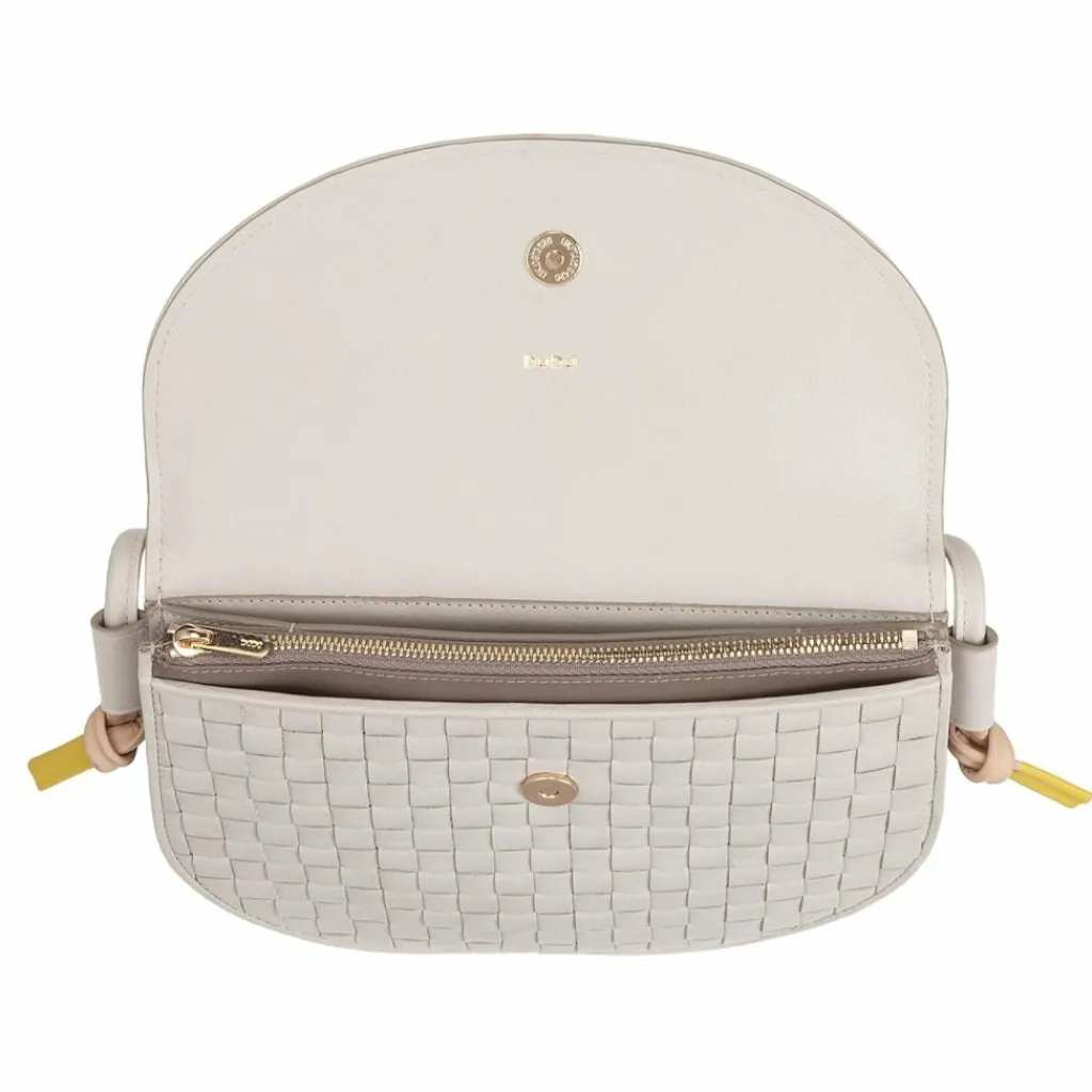 DuDu Umhängetaschen<Skye Umhängetasche Leder 21 cm pearl grey