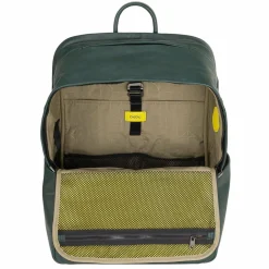 DuDu Lederrucksäcke|Daypacks<Sydney Daypack Leder 42 cm Laptopfach mangrove