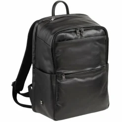 Clearance DuDu Sydney Daypack Leder 42 cm Laptopfach black
