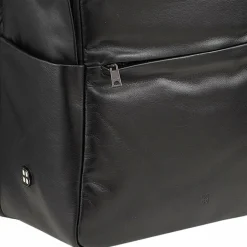 Clearance DuDu Sydney Daypack Leder 42 cm Laptopfach black