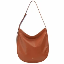 DuDu Henkeltaschen|Schultertaschen<Sylvie Schultertasche Leder 36.5 cm cannella