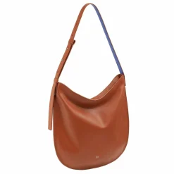 DuDu Henkeltaschen|Schultertaschen<Sylvie Schultertasche Leder 36.5 cm cannella