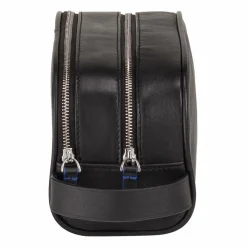 DuDu Kosmetiktaschen<Thani Kosmetiktasche Leder 21 cm schwarz