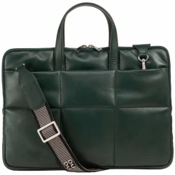 Hot DuDu Togean Laptoptasche Leder 36 cm mangrove