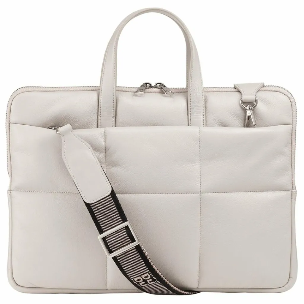 DuDu Laptoptaschen|Aktentaschen<Togean Laptoptasche Leder 36 cm pearl