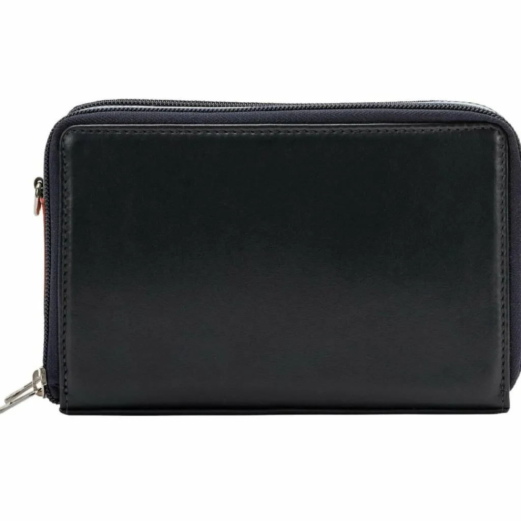 DuDu Umhängetaschen<Umhängetasche Leder 19 cm navy