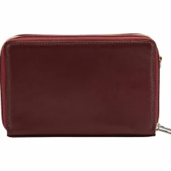 DuDu Umhängetaschen<Umhängetasche Leder 19 cm burgundy