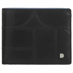 Best DuDu Up Geldbörse Leder 12.5 cm black-pastel blue