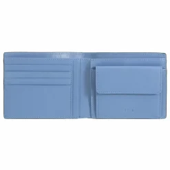 Best DuDu Up Geldbörse Leder 12.5 cm black-pastel blue