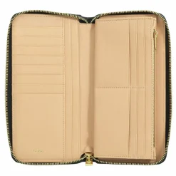 Outlet DuDu Up Geldbörse RFID Schutz Leder 20 cm black-nude