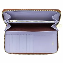 Damen DuDu Up Geldbörse RFID Schutz Leder 20 cm