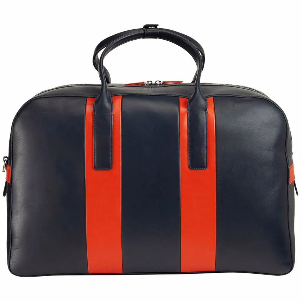 Discount DuDu Weekender Reisetasche Leder 49 cm navy