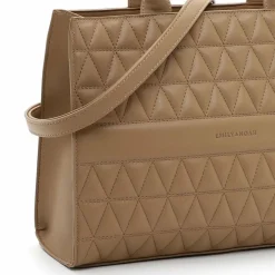 Emily & Noah Shopper|Schultertaschen<E&N Donatella Shopper Tasche 33 cm sand