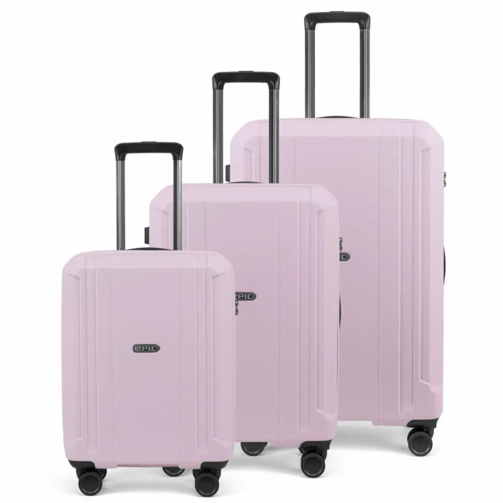 Hot Epic Airwave NEO 4 Rollen Kofferset 3-teilig sweetpink