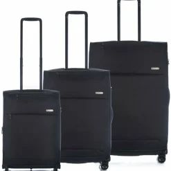 Sale Epic Discovery 4-Rollen Kofferset 3tlg. black