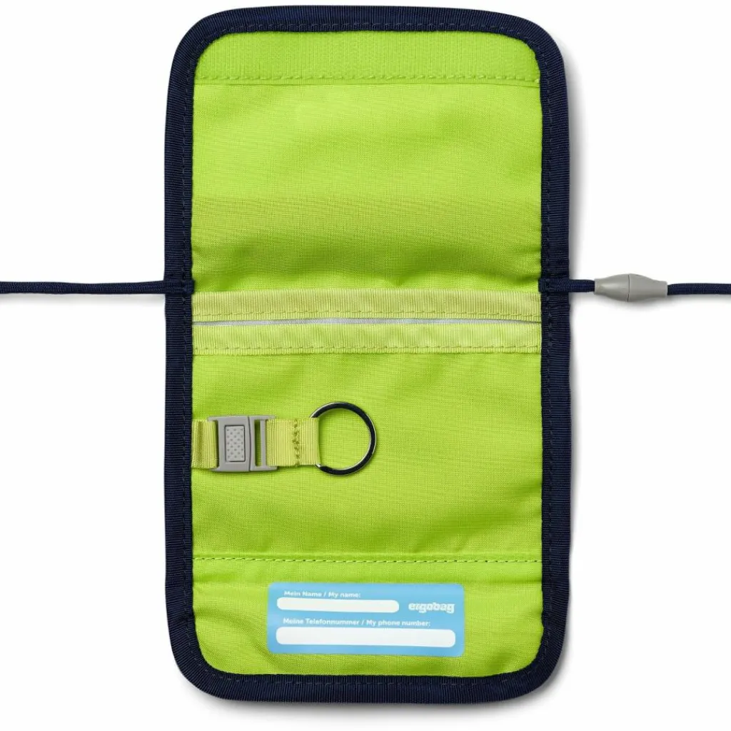 Ergobag Kindergeldbörse|Kindergeldbeutel<Brustbeutel 14 cm Bärlaxy