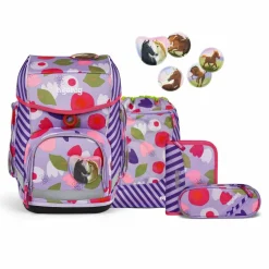 Online Ergobag Cubo Schulranzen-Set 5-teilig BlütenzauBär