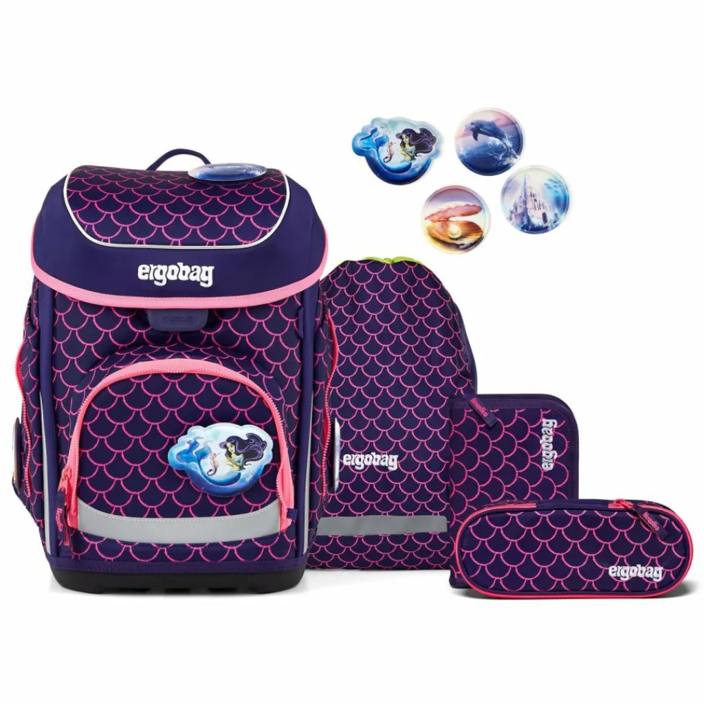 Sale Ergobag cubo Schulranzen-Set 5-teilig PerlentauchBär