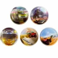 Clearance Ergobag Klettie Set 5tlg. monstertrucks