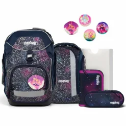 Ergobag Pack Schulranzen-Set 6tlg. inkl. Klettie-Set