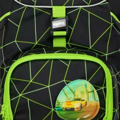 Hot Ergobag Pack Schulranzen-Set 6tlg. inkl. Klettie-Set CyBär Race