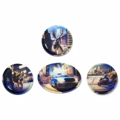 Ergobag Pack Schulranzen-Set 6tlg. inkl. Klettie-Set