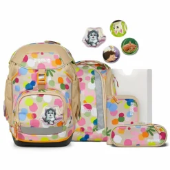 Ergobag Schulranzen & Sets<Pack Schulranzen-Set 6tlg. inkl. Klettie-Set Flower PowBär
