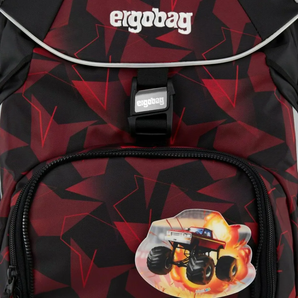 Ergobag Pack Schulranzen-Set 6tlg. inkl. Klettie-Set