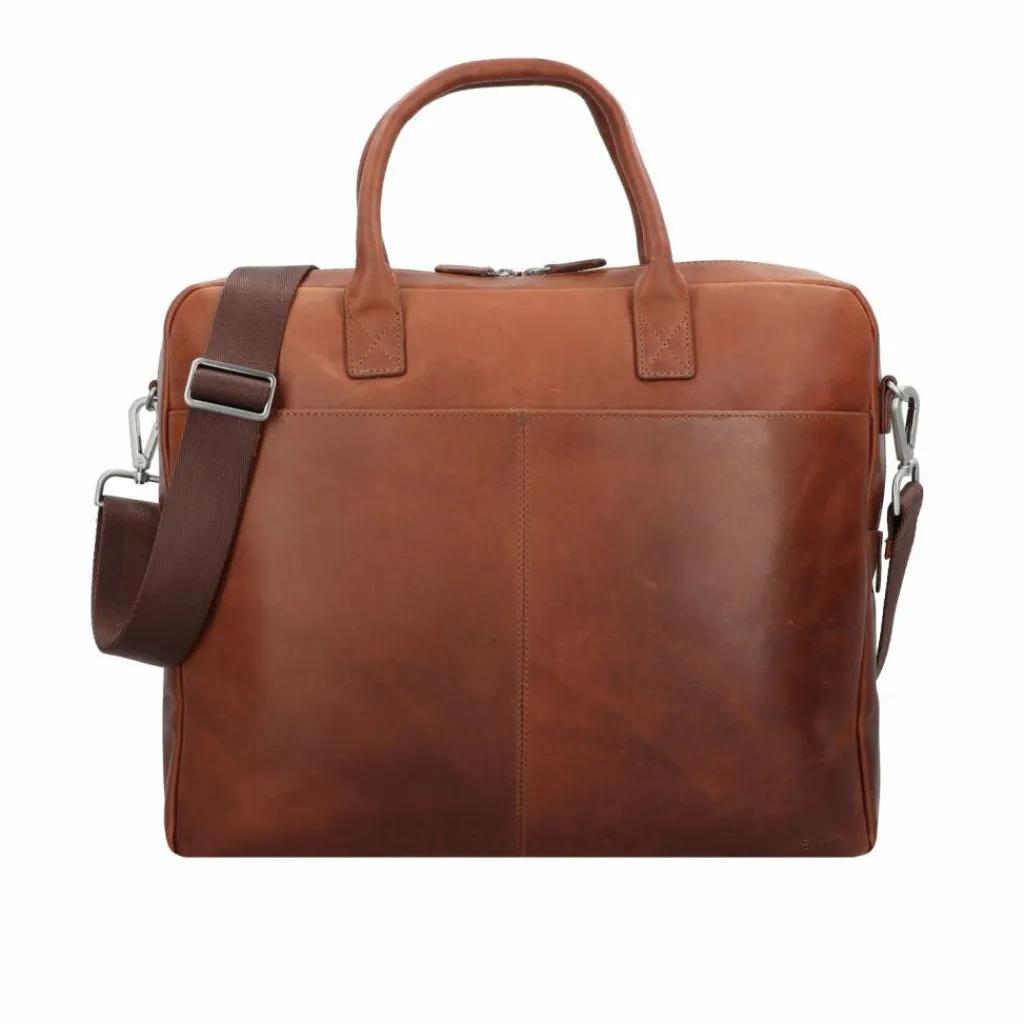 Esquire Laptoptaschen|Aktentaschen<Dallas Aktentasche Leder 38.5 cm Laptopfach braun
